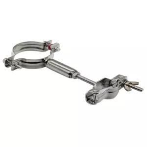 캠핑 연통 거치대 클램프 지지대 야외 목재 브라켓 스테인리스 화목난로