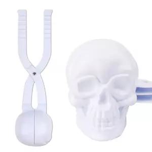 해골 모양 눈집게 스노우볼 메이커 겨울 눈놀이 장난감 모래놀이 [C1-930124]