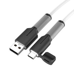 실리콘 케이블 보호대 충전기 라인 보호 방진 데이터 C타입 커버 액세서리 코드