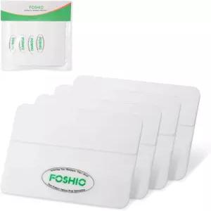 FOSHIO 4팩 전문가용 자동차 비닐 어플리케이터 도구 창문 틴팅 데칼 사인 제작 필름 설치를 위한 4인치