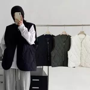 [라일리여성의류] Rly 조끼코디 코디 정장 여성 루즈핏 여자조끼