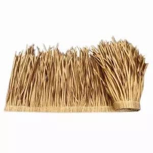 인조 초가 지붕 덮개 지푸라기 방갈로 펜션 갈대 자재 시공 오두막 시골 밀짚 볏집 처마