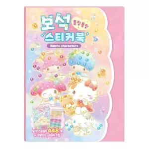보석 스티커북 캐릭터스티커 창의력향상