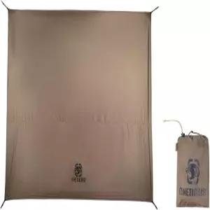 ONETIGRIS 텐트 방수포 발자국 94 x94 대형 사이즈 방수 경량 다기능 캠핑 비치 담요 하이킹 배낭 여행용