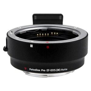 자동 노출 초점 및 조리개 캐논호환 EOS호환 EF 렌즈를 M EFM 카메라 본체에 장착한 포토디옥스 프로 렌즈 마운트 어댑터