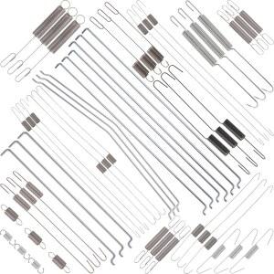 Eyoloty 54Pcs 교체 스로틀 스프링 정렬 부품 리턴 링크 키트 속도 제어 로드 많은 및 스트랫튼 소형 엔진용
