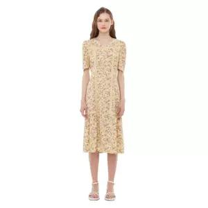 매장정품 PLASTIC ISLAND 플라스틱 아일랜드 브이넥 레이스 롱 원피스 (PP2WO566) 1413316