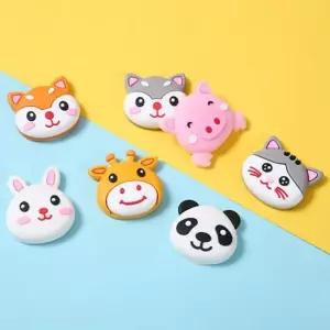 귀여운 동물형 실리콘도어가드 4P 방 문콕 문쾅 방지