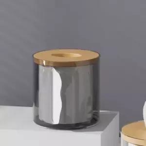 화장지 투명 두루마리 휴지 케이스 디스펜서 블랙