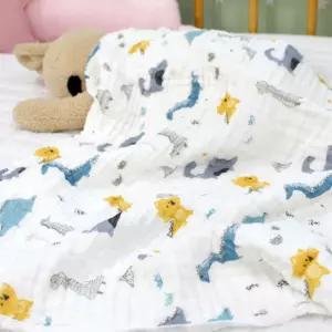 아동 6겹 통기성 고급 좋은 유아 이불 면사