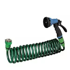 삼정 7분사모드 엉킴방지 코일호스 10M 원예용 릴호스