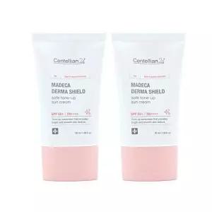 이지하우스 무료배송 센텔리안24 마데카 더마 쉴드 세이프 톤업 선크림 50ml SPF50+ 2개 619967