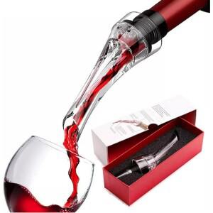 와인 포어 에어레이터 주둥이 디캔터 액세서리 병 여성용 선물