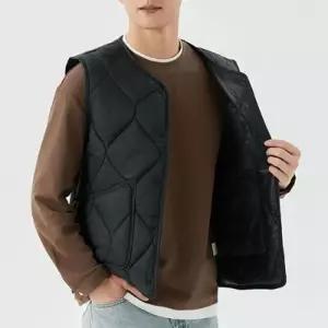 [라일리의류] Rly 스타일 남성조끼 남자 가을 남자조끼 패션 플리스