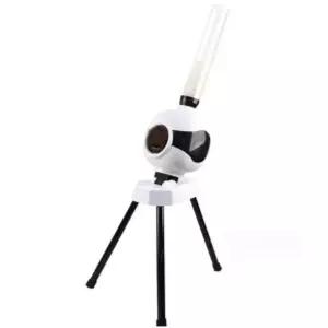 짐꾸러기 배드민턴 셔틀콕 자동서브머신 화이트 (313297) 콕머신 어린이 연습