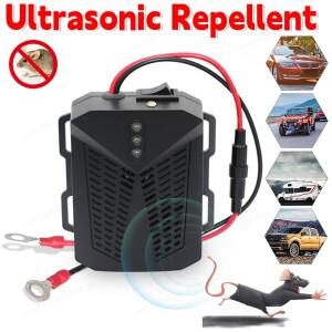 12V Ultrasonic Mouse Repellent Rat Non-Toxic For Car Keep Marten Away Accessories