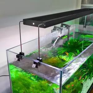 어항 조명 거치대 분리형 수조 와이어 수족관 LED 브래킷 스틸 램프