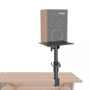 데스크 우퍼 받침대 책상 거실 패드 매트 방진 흡음 충격 데스크톱 진동 사운드바 1개