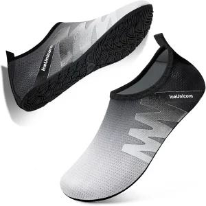 스유니콘 워터슈즈 남성 여성 비치 수영 아쿠아 맨발 양말 풀 퀵 드라이 요가