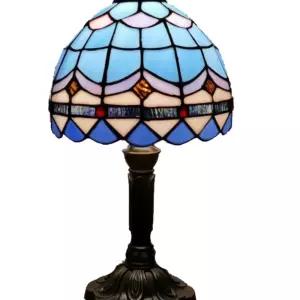 스테인드글라스 조명 레트로 타입A 무드등 전원 램프 등 침실 버튼 스위치