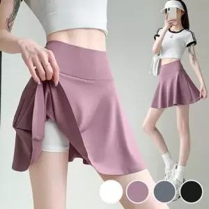 [라일리여성의류] Rly URD-547 페이크 A라인 하이웨이스트 바지