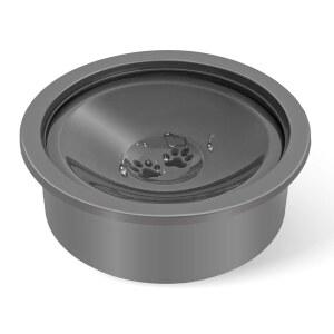 흘리지 않는 개 물그릇, 천천히 마시는 비 물 접시, 고가의 반려동물 사료기, 30온스의 지저분한 드립 방지 슬러버 개용 디스펜서에 적합합니다