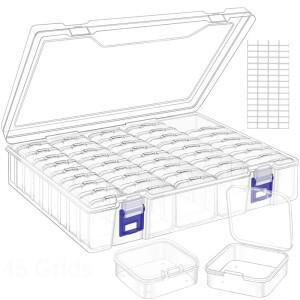 DIY 다이아몬드 페인팅 자수 보관 상자 네일 아트 쥬얼리 라인 석 모자이크 용기 다기능