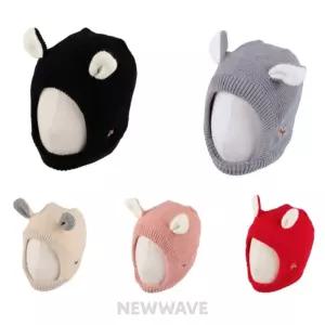 새결이네 아동용 니트 토끼귀달이 방한모자 귀달이모자