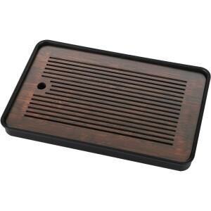 1개 대나무 차 테이블 가정용 휴대용 분리형 쿵푸 트레이 배수 건식 및 겸용 청소