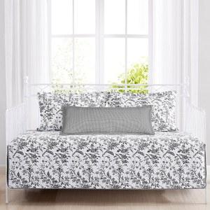 애슐리 데이베드 커버 블랙 베개 가벼운 침구와 데코 앰벌리 사계절용 세트