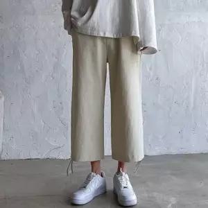 [라일리의류] Rly 청 빅사이즈 남성바지 밴딩반바지 캐쥬얼 스판 밴