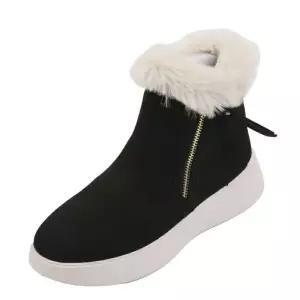 매장정품 SODA 소다 여성 캐주얼 퍼 앵글부츠 ALB209 NA10_ARLT 흑색 (3cm) 1354374