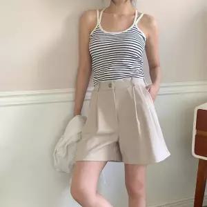 [신세계라이브쇼핑][옷자락] 여자 데일리 단가라 캡 내장 X 나시