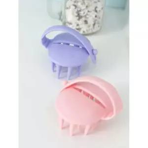 자극없는 두피 마시지 실리콘 샴푸 브러쉬 솔 딥클렌징 상괘함 가려움 스케일링