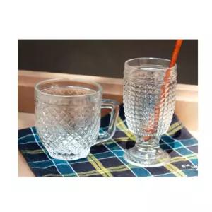 홈카페 디저트 쥬스 엔틱 고블렛 글라스잔 유리잔 고급컵 물컵 이쁜컵 선물용