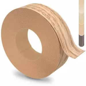 ZYJT 레드 오크 엣지 밴딩 3인치 x 50피트 합판 베니어 우드 캐비닛 수리용 프리드 테이프