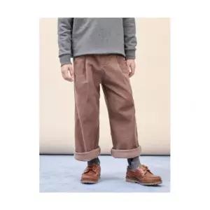 빈폴 키즈 BEANPOLE KIDS 코듀로이 스판 핀턱 바지 브라운 BI5X21G01D 473103