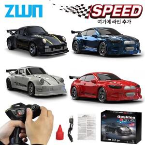 KF20 1/64 고속 드리프트 RC카 2.4G 4륜구동 무선 조종 데스크탑 미니 GTR 레이싱 모델 자동차 남아용 어린