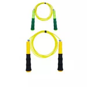 2단 뛰기 연습용 X 와이어 줄넘기 초등학생 2개입