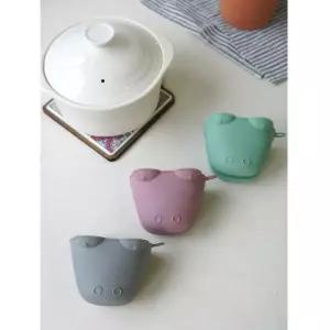 냄비손잡이 오븐용 악어 실리콘 주방장갑2p 저온 손보호 고온 코팅 키친 부엌