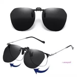 안경에 끼우는 미러 오버글라스 클립온 선글라스 편광hij742