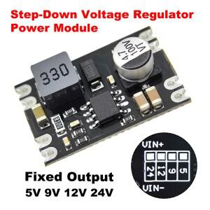 DC-DC 전압 레귤레이터 6-100V ~ 5V12V 벅 컨버터 DIY 전원 공급 장치 스텝다운 모듈