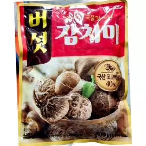 청정원 버섯 감치미 500g 12개 업소용 대용량 조미료 다시마