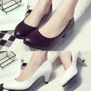 [라일리] Rly 키높이 베이직 여성구두 웨지힐 펌프스힐 여자구두