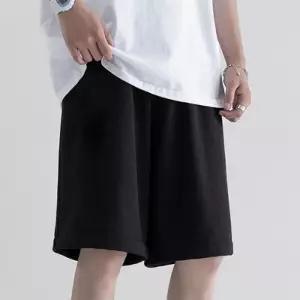 [라일리의류] Rly 밴딩 커플룩 밴딩반바지 트레이닝팬츠 봄 면