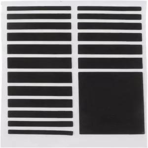 루즈 링을 위한 블랙 인비저블 사이즈 조절기 6 주얼리 가드 스페이서 피팅 제작 도구 및 액세서리 맨드렐