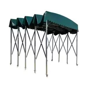 대형 슬라이딩 천막 야외 개폐식 간이 주차 텐트 차고지