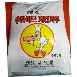 신진식품 치킨 가루 5kg 4개 후라이드 튀김 가루 업소용