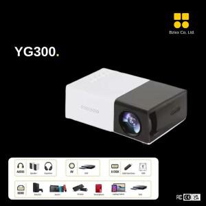 YG300 미니 프로젝터 휴대용 Wifi 스마트 1280 풀 HD 오피스 홈 시어터 비디오 모바일