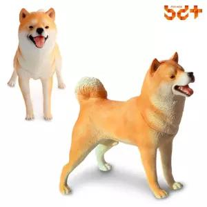소프트 애니멀 시바견 브라운 모형장난감 조카선물